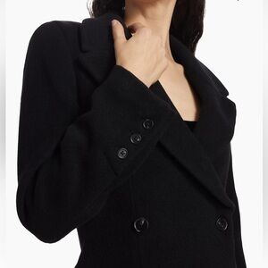 Reformation Oscar Wool-Blend  Double Brested Coat Size M